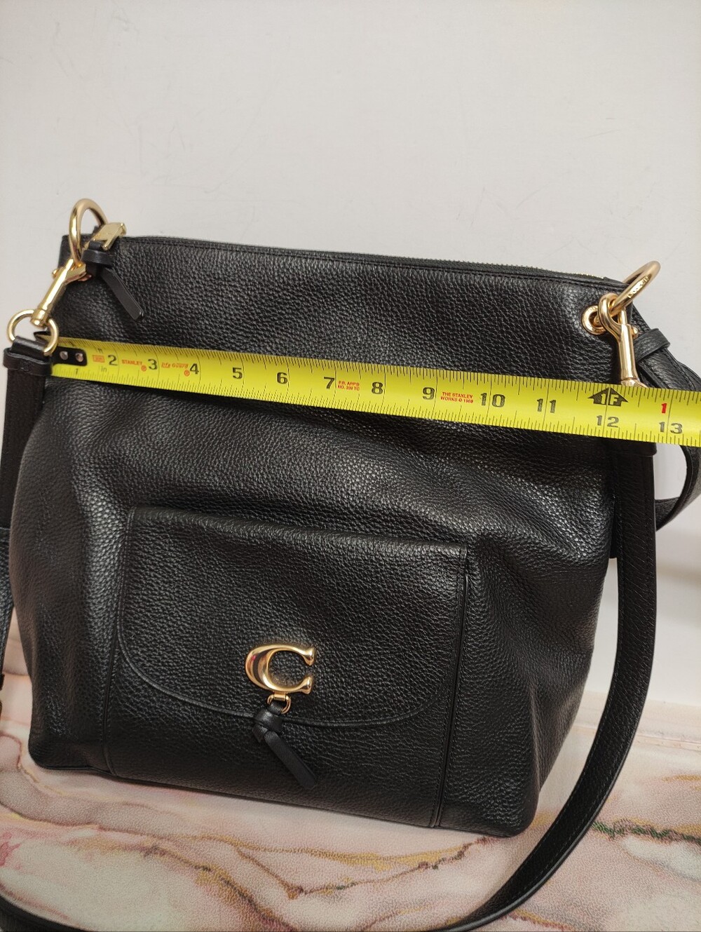 Coach 1321 Remi Hobo Bag Black - Picture 10 of 13